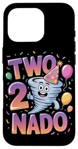 Zwei Nado Geburtstag 2. Geburtstag Zwei Nado Hülle für iPhone 16 Pro von Two Nado Gifts for Boys and Girls
