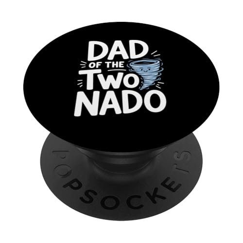 Zwei Nado Geburtstag 2. Geburtstag Zwei Nado Papa PopSockets Klebender PopGrip von Two Nado Gifts for Boys and Girls