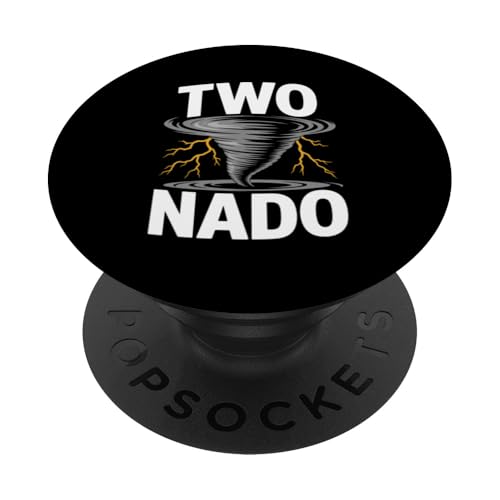 Zwei Nado Geburtstag 2. Geburtstag Zwei Nado PopSockets Klebender PopGrip Zwei Nado Geburtstag 2. Geburtstag Zwei Nado PopSockets Klebender PopGrip von Two Nado Gifts for Boys and Girls