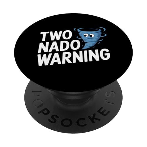 Zwei Nado Geburtstag 2. Geburtstag Zwei Nado PopSockets Klebender PopGrip von Two Nado Gifts for Boys and Girls