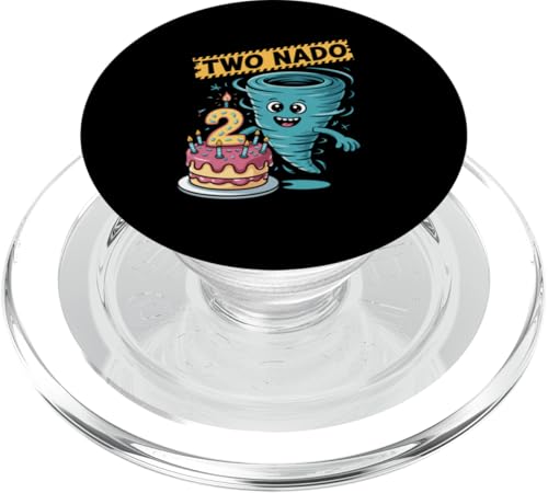 Zwei Nado Geburtstag 2. Geburtstag Zwei Nado PopSockets PopGrip für MagSafe Zwei Nado Geburtstag 2. Geburtstag Zwei Nado PopSockets PopGrip für MagSafe von Two Nado Gifts for Boys and Girls