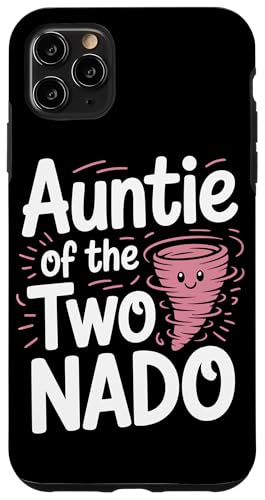 Zwei Nado Geburtstag 2. Geburtstag Zwei Nado Tante Hülle für iPhone 11 Pro Max von Two Nado Gifts for Boys and Girls