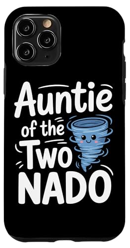 Zwei Nado Geburtstag 2. Geburtstag Zwei Nado Tante Hülle für iPhone 11 Pro von Two Nado Gifts for Boys and Girls