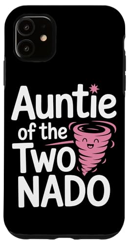 Zwei Nado Geburtstag 2. Geburtstag Zwei Nado Tante Hülle für iPhone 11 von Two Nado Gifts for Boys and Girls