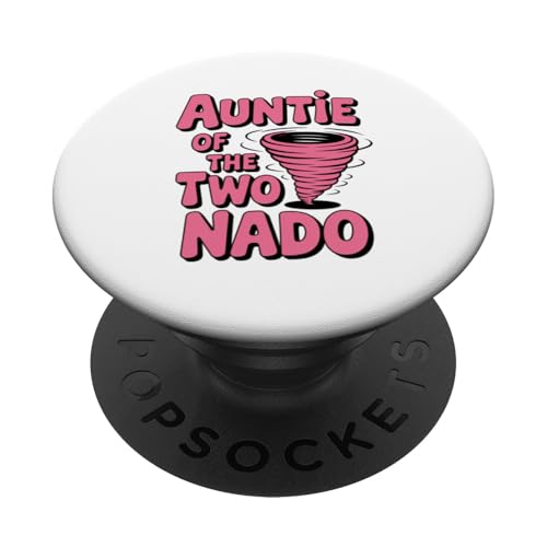 Zwei Nado Geburtstag 2. Geburtstag Zwei Nado Tante PopSockets Klebender PopGrip von Two Nado Gifts for Boys and Girls