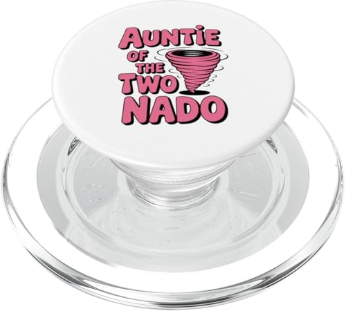 Zwei Nado Geburtstag 2. Geburtstag Zwei Nado Tante PopSockets PopGrip für MagSafe Zwei Nado Geburtstag 2. Geburtstag Zwei Nado Tante PopSockets PopGrip für MagSafe von Two Nado Gifts for Boys and Girls