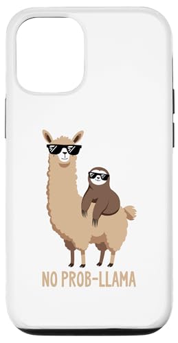 Kein Problem, Llamas Design, Lama. Hülle für iPhone 12/12 Pro von Two Suns
