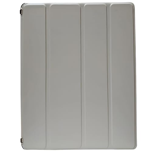 Schutzhülle für Apple iPad 2 / 3 / 4, magnetisch, Leder, geeignet für Modelle A1219-A1337-A1395-A1396-A1397-A1403-A1416-A1430-A1458-A1459-A1460, Grau von TwoStop