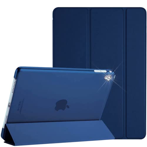 Schutzhülle für Apple iPad Air 1 / Air 2 Generation (9,7 Zoll) (2013 - 2014), automatische Wake/Sleep-Funktion, magnetisches Leder, passend für Modell-Nr. A1474 / A1475 / A1476 / A1566 / A1567, Blau von TwoStop