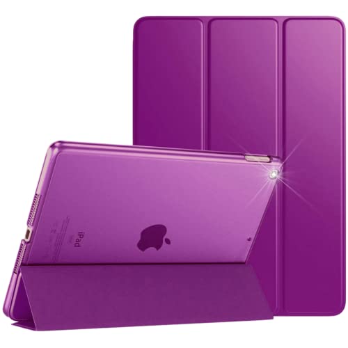 Schutzhülle für Apple iPad Air 1 Air 2 9.7 2017/2018, iPad 5. und 6. Generation, magnetisch, Standfunktion, Violett von TwoStop