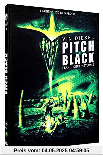 Pitch Black - Planet der Finsternis - Mediabook - Cover B - Limited Edition auf 222 Stück (+ DVD) [Blu-ray] von Twohy, David N.