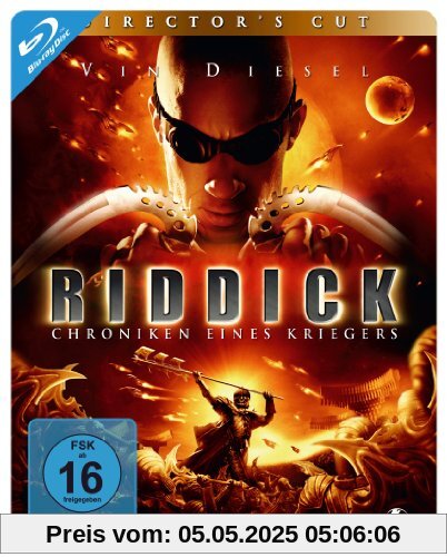 Riddick - Chroniken eines Kriegers - Steelbook [Blu-ray] [Director's Cut] von Twohy, David T.