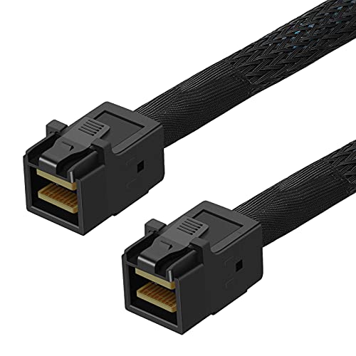 Twozoh Internes Mini-SAS HD SFF-8643 auf SFF-8643 Kabel 1M von Twozoh