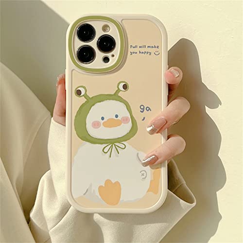 Tybiky Compatible with iPhone 14 Plus Hülle,Weiche stoßfeste Nette Florale Schutzhülle für Frauen, Garten Blume Muster Design Anti-Kratzer Handyhülle für Mädchen, Kleine Ente Tybiky Compatible with iPhone 14 Plus Hülle,Weiche stoßfeste Nette Florale Schutzhülle für Frauen, Garten Blume Muster Design Anti-Kratzer Handyhülle für Mädchen, Kleine Ente von Tybiky