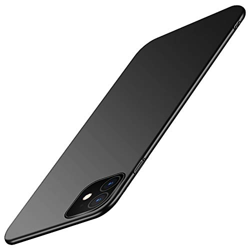 Tybiky iPhone 11 Hülle, iPhone 11 Matte PC Schutzhülle Ultra Dünn Hardcase Minimalist Matt Schutz hüllen Tasche Stoßfest Schale Anti Scratch Bumper Handyhülle Case Cover für iPhone 11, Schwarz Tybiky iPhone 11 Hülle, iPhone 11 Matte PC Schutzhülle Ultra Dünn Hardcase Minimalist Matt Schutz hüllen Tasche Stoßfest Schale Anti Scratch Bumper Handyhülle Case Cover für iPhone 11, Schwarz von Tybiky