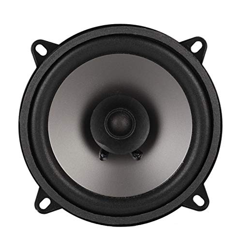 Koaxiallautsprecher, 5 Zoll 400W 12V Auto Lautsprecher Universal Sound Lautsprecher Kraftvoller Klang, IMPP-Membran für optimalen Bass - Schwarz von Tyenaza