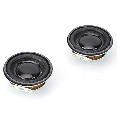 Tyenaza Lautsprecher 3W 4 Ohm, Mini Lautsprecher 3W, 2 Stück tragbare Horn Stereo Lautsprecher (4 cm) für Mini-Verstärker, klaren Klang Tyenaza Lautsprecher 3W 4 Ohm, Mini Lautsprecher 3W, 2 Stück tragbare Horn Stereo Lautsprecher (4 cm) für Mini-Verstärker, klaren Klang von Tyenaza