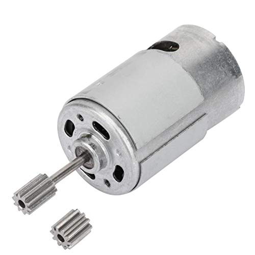 RS550 Motor, 6V RS550 Hochgeschwindigkeits-Micro-Motor Antriebsmotor Zubehör für Kinder RC Auto Kinder Aufsitzspielzeug Ersatzteile(6V550-18000) von Tyenaza