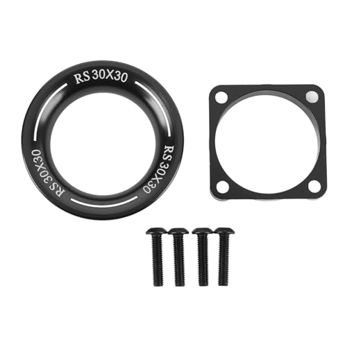 Tyenaza 30x30mm Kühllüfterabdeckung, Lufteinlasskühlkanal für 540 550 3650 Motor ESC -Kühlkörper für D3 D4 HPI 1/10 1/8 RC -Auto (Schwarz) von Tyenaza