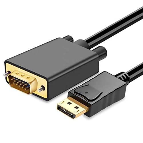 Tyenaza DisplayPort-auf-Vga-Adapterkabel, Stabiles Und Effizientes 1,8 M Langes Kabel Für PC, Laptops Und Displays Tyenaza DisplayPort-auf-Vga-Adapterkabel, Stabiles Und Effizientes 1,8 M Langes Kabel Für PC, Laptops Und Displays von Tyenaza