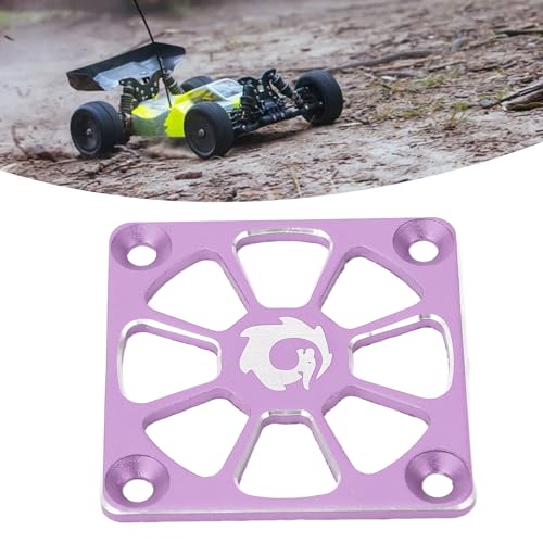 Tyenaza RC -Kühllüfterabdeckung, 1,57 Zoll breites Aluminiumlegierung Easy Installation RC Esc Cooling Lüfterabdeckung zum Reparaturersatz (40 x 40 mm) von Tyenaza