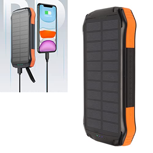 Tyenaza Solargenerator, Solar Power Bank QC3.0 PD18W schnelles Laden 16000mAH IP66 WASHERFORTS USB C Power Bank für Outdoor Camping Tyenaza Solargenerator, Solar Power Bank QC3.0 PD18W schnelles Laden 16000mAH IP66 WASHERFORTS USB C Power Bank für Outdoor Camping von Tyenaza