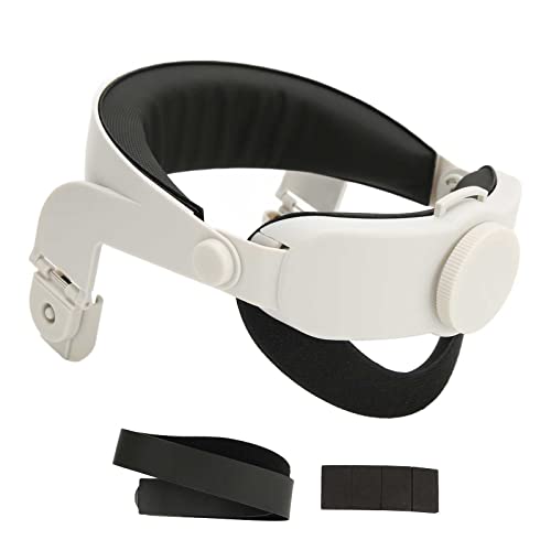 Tyenaza VR-Headset-Gurt reduziert Gesichts- und Kopfdruck, VR, bequemes ABS-Kopfband für Oculus Quest 2 Ersatz von Tyenaza