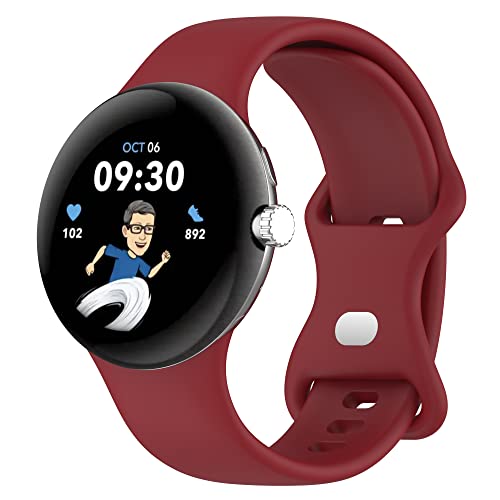 Tyeyober Sport Armband für Google Pixel Watch Armband, Weiche Silikon Armbänder Sport Ersatzband Kompatible für Google Pixel Watch Tyeyober Sport Armband für Google Pixel Watch Armband, Weiche Silikon Armbänder Sport Ersatzband Kompatible für Google Pixel Watch von Tyeyober