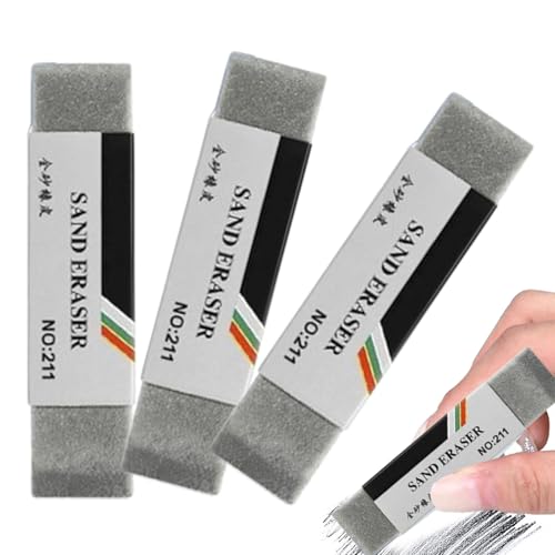 Tyinerc Sand Eraser | 3 Präzisions-Knetradierer für Kunst - Staubfreies Schülerzubehör Für Prüfungsvorbereitung Aquarellmalerei & Kunstunterricht Tyinerc Sand Eraser | 3 Präzisions-Knetradierer für Kunst - Staubfreies Schülerzubehör Für Prüfungsvorbereitung Aquarellmalerei & Kunstunterricht von Tyinerc