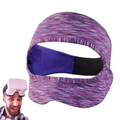 VR-Augenmaske für VR-Augen Face Cover mit elastischem Gurt, VR-Band, Anti-Transpiration Athletic VR-Augenabdeckung – Augenabdeckung auf dem Kopf montiert von Tyinerc