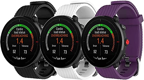 Tyogeephy Armband für Polar Vantage M, Weich Silikon Ersatz Uhrenarmband für Polar Grit X/Vantage M Smartwatch (No Tracker, Replacement Bands Only) von Tyogeephy