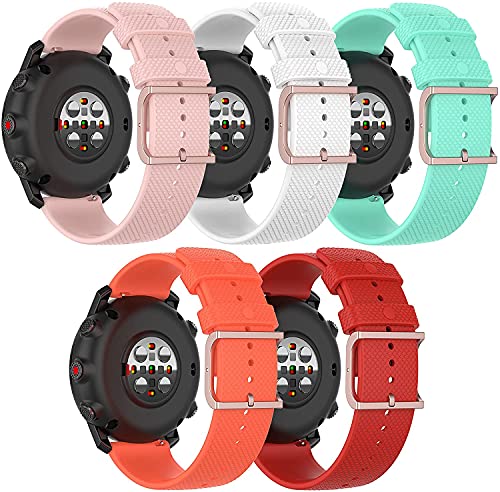 Tyogeephy Armband für Polar Vantage M2, Weich Silikon Ersatz Uhrenarmband für Polar Grit X/Vantage M/Vantage M2 Smartwatch (No Tracker, Replacement Bands Only) von Tyogeephy