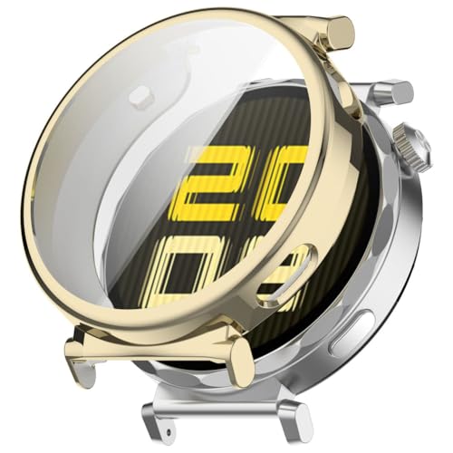 Tyogeephy Hülle für Huawei Watch GT5 41MM Displayschutz,Flexibel TPU Hülle,Kratzer Verhindern Schutz für HW Watch GT5 41MM Schutzhülle,Smartwatch Protector Cover Case Damen/Herren Tyogeephy Hülle für Huawei Watch GT5 41MM Displayschutz,Flexibel TPU Hülle,Kratzer Verhindern Schutz für HW Watch GT5 41MM Schutzhülle,Smartwatch Protector Cover Case Damen/Herren von Tyogeephy