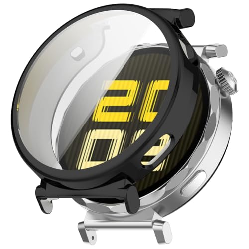 Tyogeephy Hülle für Huawei Watch GT5 46MM Displayschutz,Flexibel TPU Hülle,Kratzer Verhindern Schutz für HW Watch GT5 46MM Schutzhülle,Smartwatch Protector Cover Case Damen/Herren von Tyogeephy