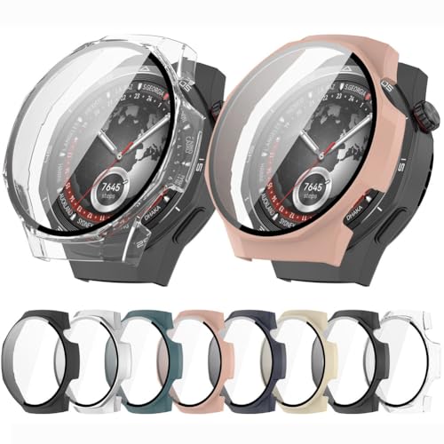 Tyogeephy Hülle für Huawei Watch GT5 pro 46mm, Weiche Ultradünne TPU Silikonhülle Vollständige Abdeckung Schutzhülle, Cover Case für Watch GT5 pro 46mm Tyogeephy Hülle für Huawei Watch GT5 pro 46mm, Weiche Ultradünne TPU Silikonhülle Vollständige Abdeckung Schutzhülle, Cover Case für Watch GT5 pro 46mm von Tyogeephy