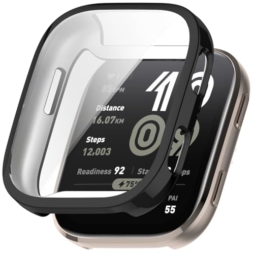 Tyogeephy Kompatibel mit Amazfit Bip 6 (A2435) Displayschutz Hülle,Flexibel TPU für Bip 6 (A2435) Hülle,Kratzer Verhindern Schutz,Smartwatch Protector Cover Case Damen/Herren von Tyogeephy