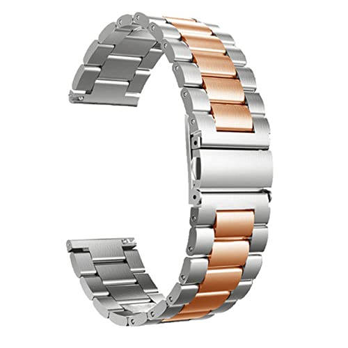 Tyogeephy Kompatibel mit Armband Rostfreier Stahl Metall Ersatz Bracelet Armband für Damen Herren Oppo Watch 41mm & 46mm Watch Tyogeephy Kompatibel mit Armband Rostfreier Stahl Metall Ersatz Bracelet Armband für Damen Herren Oppo Watch 41mm & 46mm Watch von Tyogeephy