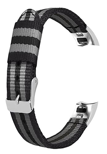 Tyogeephy Kompatibel mit Honor Band 5 /Honor Band 4 Smartwatch Armbänder Weich Ersatz für Frauen Männer, Nylon Armband für Honor Band 5 Fitness Tracker von Tyogeephy