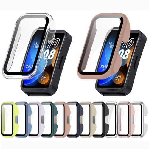 Tyogeephy Kompatibel mit Huawei Band 10/9/8 Hülle, Weiche Ultradünne PC Hülle Vollständige Abdeckung Schutzhülle, Cover Case für Vivoactive 6 Tyogeephy Kompatibel mit Huawei Band 10/9/8 Hülle, Weiche Ultradünne PC Hülle Vollständige Abdeckung Schutzhülle, Cover Case für Vivoactive 6 von Tyogeephy