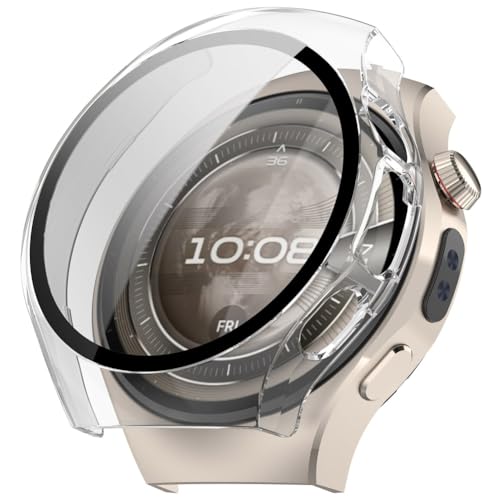 Tyogeephy Kompatibel mit Huawei Watch 5 42mm Hülle, Weiche Ultradünne PC Hülle Vollständige Abdeckung Schutzhülle, Cover Case für Watch 5 42mm von Tyogeephy
