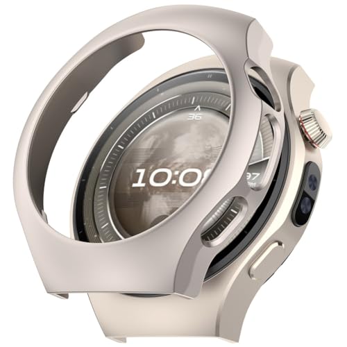 Tyogeephy Kompatibel mit Huawei Watch 5 42mm Hülle, Weiche Ultradünne PC Hülle Vollständige Abdeckung Schutzhülle, Cover Case für Watch 5 42mm von Tyogeephy