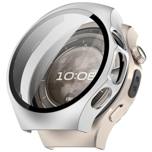 Tyogeephy Kompatibel mit Huawei Watch 5 46mm Hülle, Weiche Ultradünne PC Hülle Vollständige Abdeckung Schutzhülle, Cover Case für Watch 5 46mm von Tyogeephy