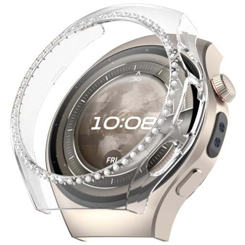 Tyogeephy Kompatibel mit Huawei Watch 5 46mm Hülle, Weiche Ultradünne PC Hülle Vollständige Abdeckung Schutzhülle, Cover Case für Watch 5 46mm von Tyogeephy