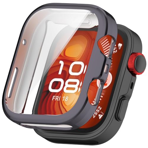 Tyogeephy Kompatibel mit Huawei Watch Fit 4 Displayschutz Hülle,Flexibel TPU für Fit 4 Hülle,Kratzer Verhindern Schutz,Smartwatch Protector Cover Case Damen/Herren von Tyogeephy