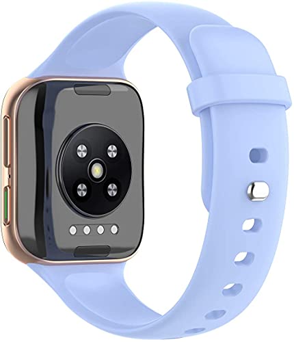 Tyogeephy Kompatibel mit Oppo Watch 41mm Armband Damen/Herren Ersatz Silikon Armbänder Farbe Watch Accessoires mit Metallknopf für Oppo Watch Tyogeephy Kompatibel mit Oppo Watch 41mm Armband Damen/Herren Ersatz Silikon Armbänder Farbe Watch Accessoires mit Metallknopf für Oppo Watch von Tyogeephy