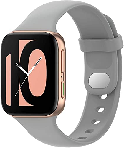 Tyogeephy Kompatibel mit Oppo Watch 41mm Armband Damen/Herren Ersatz Silikon Armbänder Farbe Watch Accessoires mit Metallknopf für Oppo Watch Tyogeephy Kompatibel mit Oppo Watch 41mm Armband Damen/Herren Ersatz Silikon Armbänder Farbe Watch Accessoires mit Metallknopf für Oppo Watch von Tyogeephy