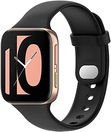Tyogeephy Kompatibel mit Oppo Watch 41mm Armband Damen/Herren Ersatz Silikon Armbänder Farbe Watch Accessoires mit Metallknopf für Oppo Watch Tyogeephy Kompatibel mit Oppo Watch 41mm Armband Damen/Herren Ersatz Silikon Armbänder Farbe Watch Accessoires mit Metallknopf für Oppo Watch von Tyogeephy