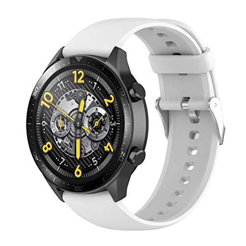 Tyogeephy Kompatibel mit Realme Watch 2 Uhrenarmband/Realme Watch 2 pro/Realme Watch S, 22mm Silikon Armband Accessoires für Realme Watch 2 Pro von Tyogeephy