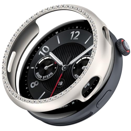 Tyogeephy Kompatibel mit Vivo Watch 5 Kristall Hülle, Weiche Ultradünne PC Hülle Vollständige Abdeckung Schutzhülle von Tyogeephy