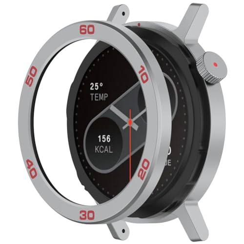 Tyogeephy Lünetten Styling Kompatibel mit CMF Watch Pro 2 Lünettenring Selbstklebende Abdeckung Kratzschutz Edelstahl Metalllünette Schleife Zifferblatt Kreis Schutzhülle für CMF Watch Pro 2 Tyogeephy Lünetten Styling Kompatibel mit CMF Watch Pro 2 Lünettenring Selbstklebende Abdeckung Kratzschutz Edelstahl Metalllünette Schleife Zifferblatt Kreis Schutzhülle für CMF Watch Pro 2 von Tyogeephy